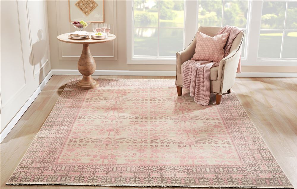 Traditional BANARBNR-5 Area Rug - Banaras Collection 