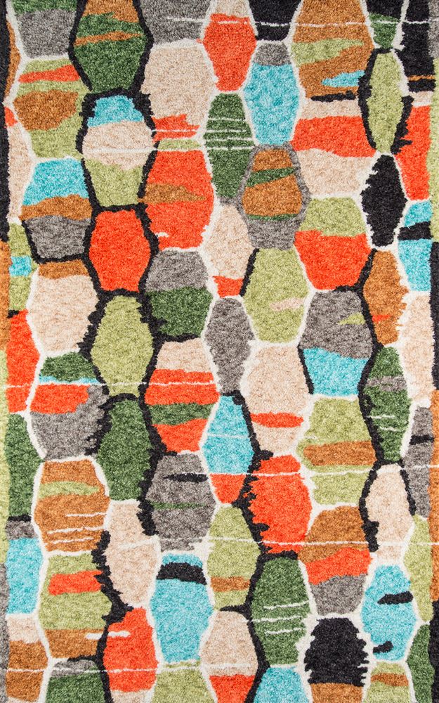 Modern Bunglbun-3 Area Rug - Bungalow Collection 