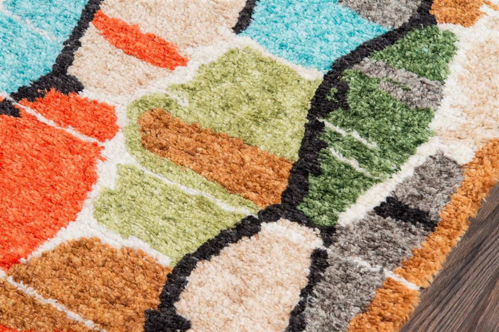 Modern BUNGLBUN-3 Area Rug - Bungalow Collection 