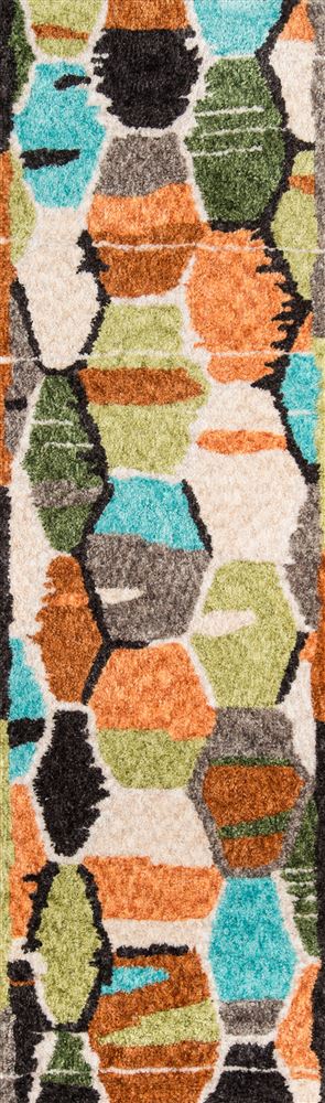 Modern BUNGLBUN-3 Area Rug - Bungalow Collection 