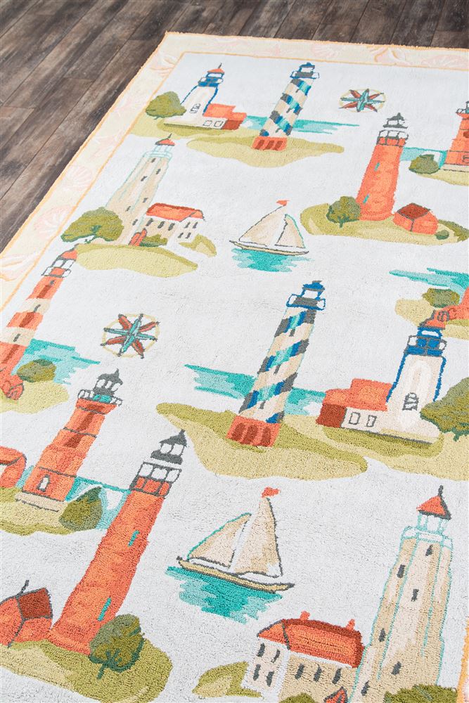 Casual COASTCC-02 Area Rug - Coastal Collection 