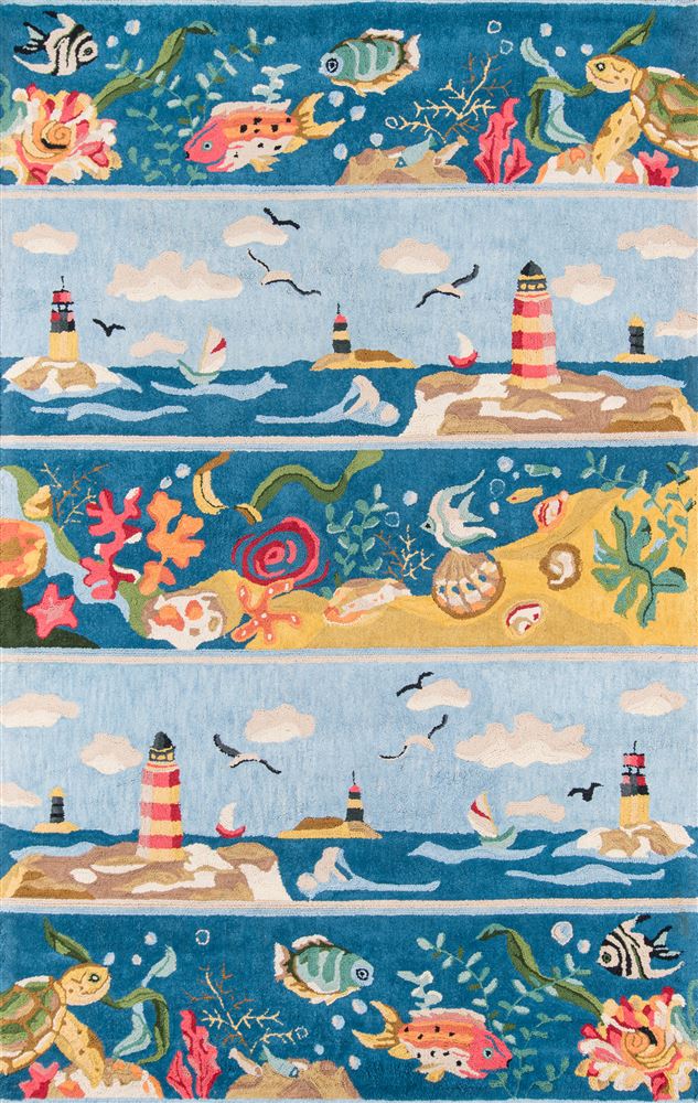 Casual COASTCC-07 Area Rug - Coastal Collection 