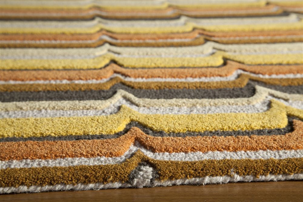 Contemporary DUNESDUN-2 Area Rug - Dunes Collection 