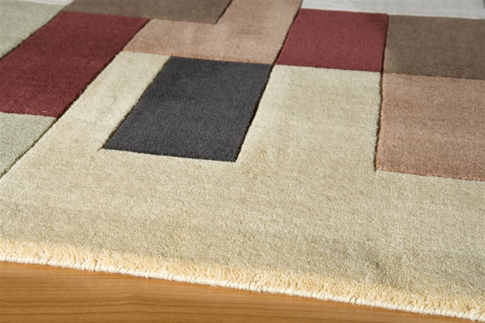 Contemporary ELEMTEL-02 Area Rug - Elements Collection 