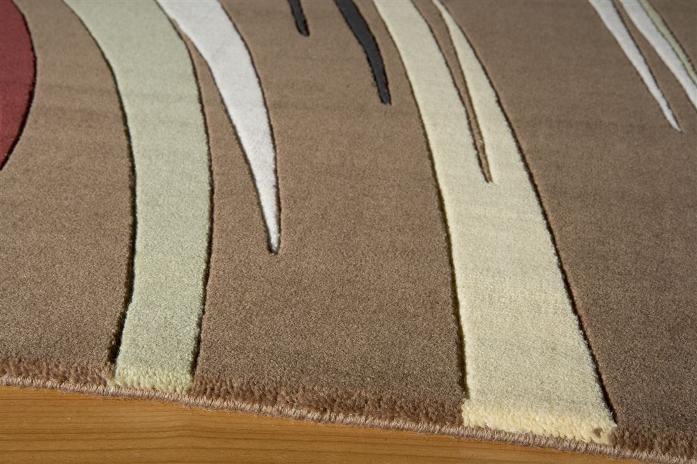 Contemporary ELEMTEL-18 Area Rug - Elements Collection 