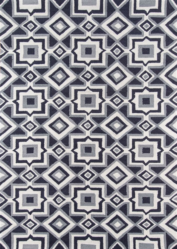 Contemporary GEO00GEO16 Area Rug - Geo Collection 