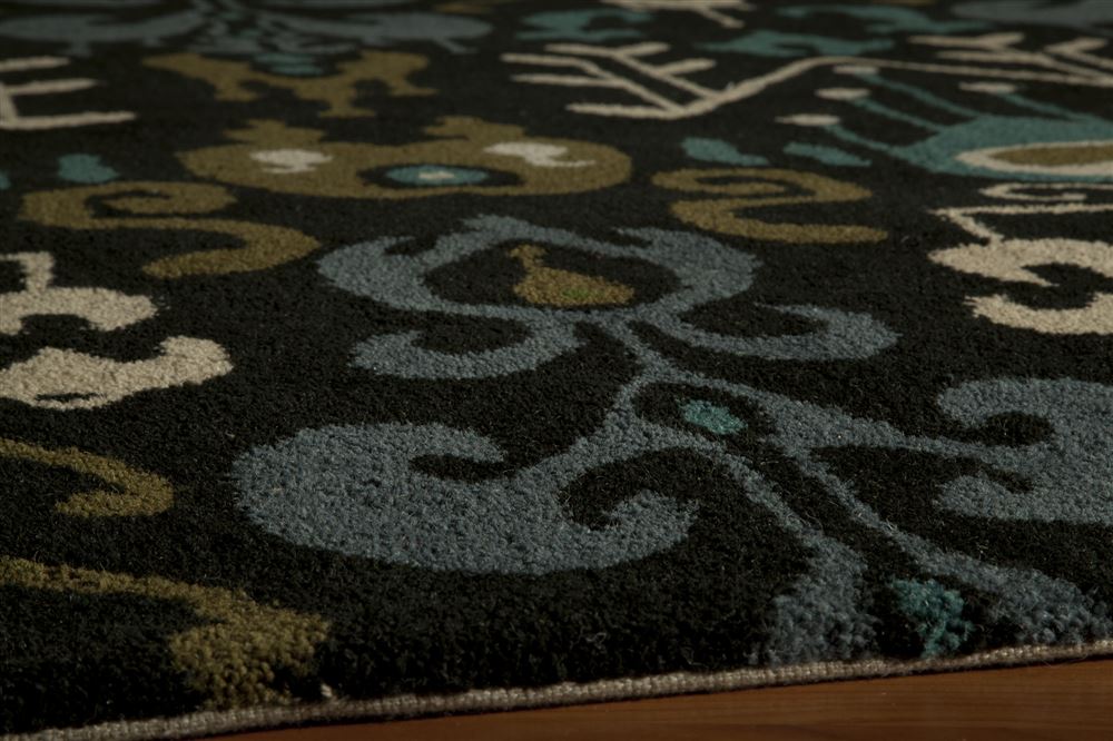 Contemporary HABITHB-02 Area Rug - Habitat Collection 