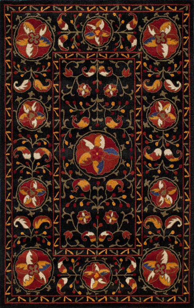 Contemporary Habithb-08 Area Rug - Habitat Collection 