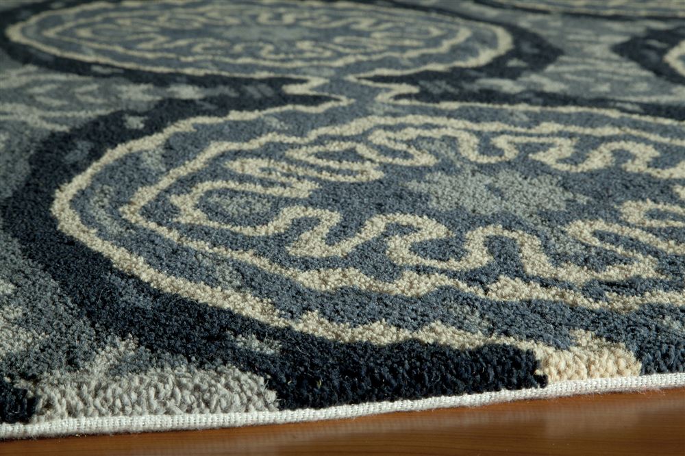 Contemporary HABITHB-14 Area Rug - Habitat Collection 