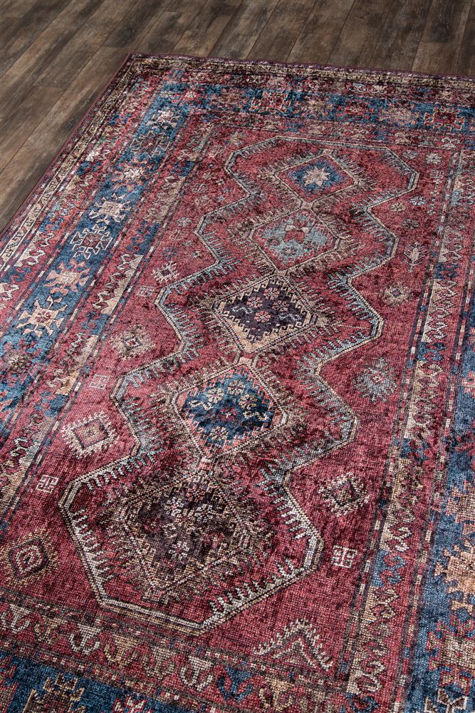 Traditional KARACKAR-1 Area Rug - Karachi Collection 