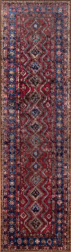 Traditional KARACKAR-1 Area Rug - Karachi Collection 