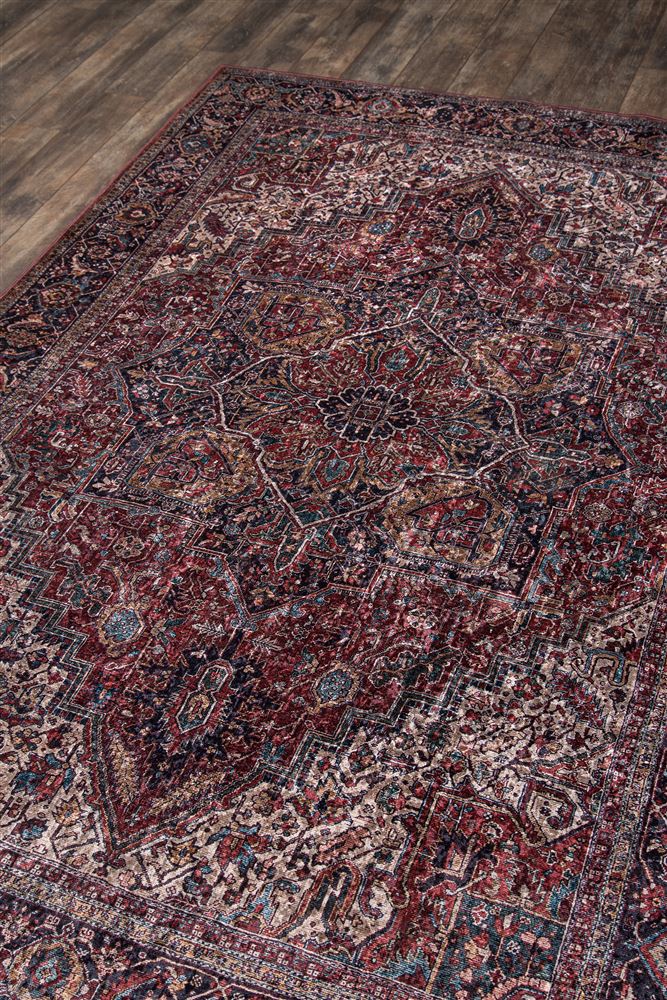 Traditional KARACKAR-4 Area Rug - Karachi Collection 