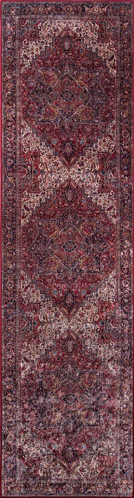 Traditional KARACKAR-4 Area Rug - Karachi Collection 