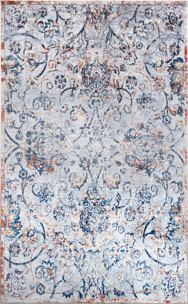 Traditional KARACKAR-5 Area Rug - Karachi Collection 