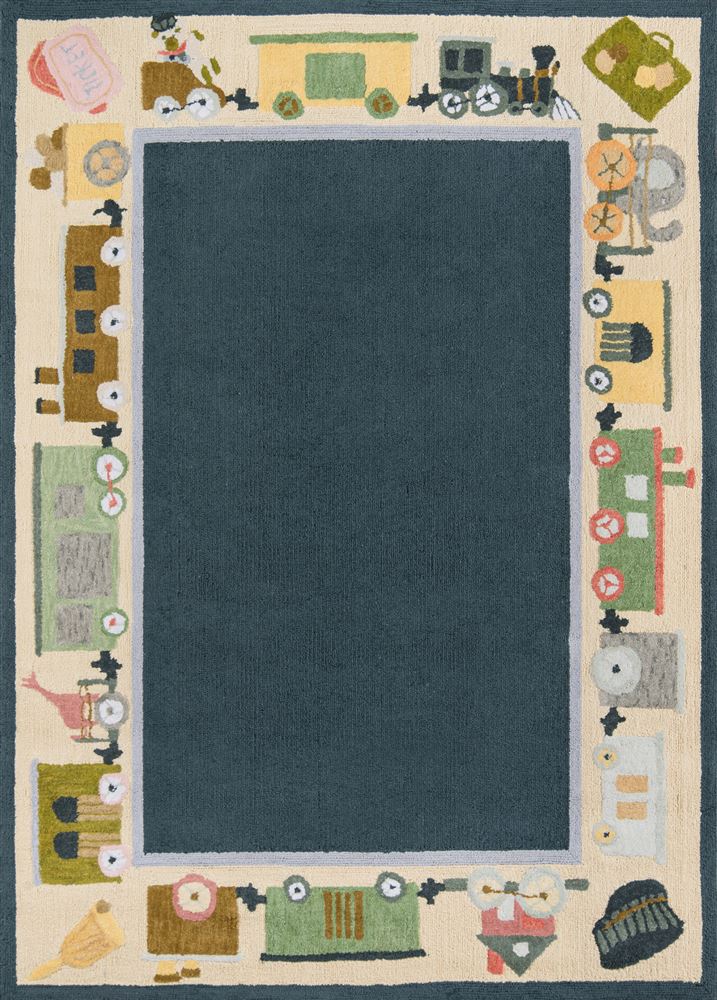 Contemporary Lmoinlmi-3 Area Rug - Lil Mo Classic Collection 