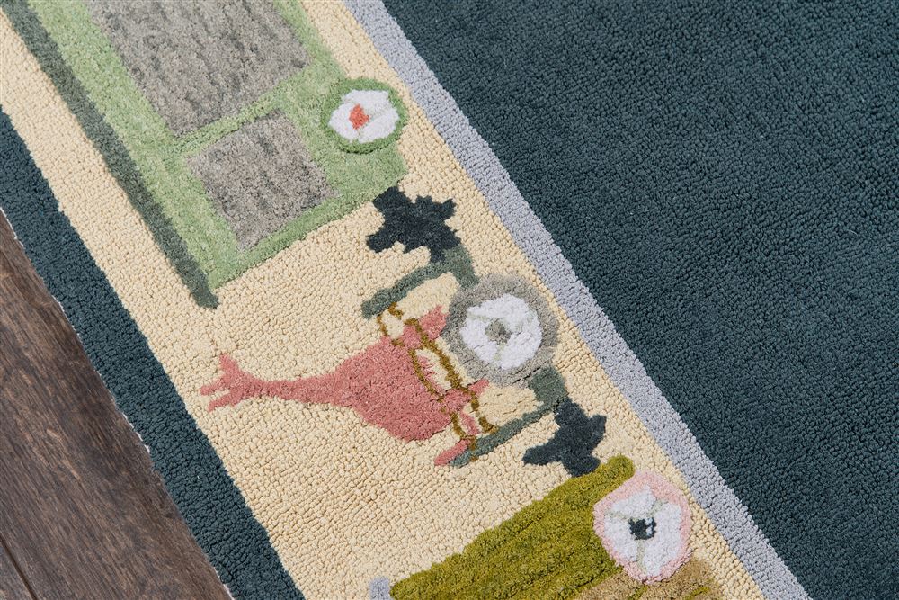 Contemporary LMOINLMI-3 Area Rug - Lil Mo Classic Collection 