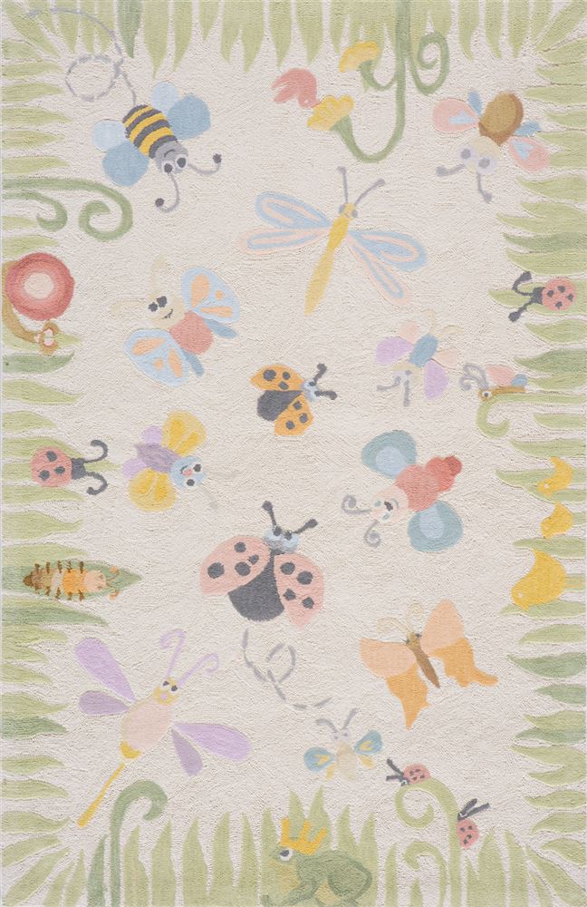 Contemporary LMOINLMI-4 Area Rug - Lil Mo Classic Collection 