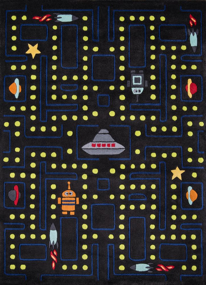 Contemporary Lmojulmj14 Area Rug - Lil Mo Whimsy Collection 