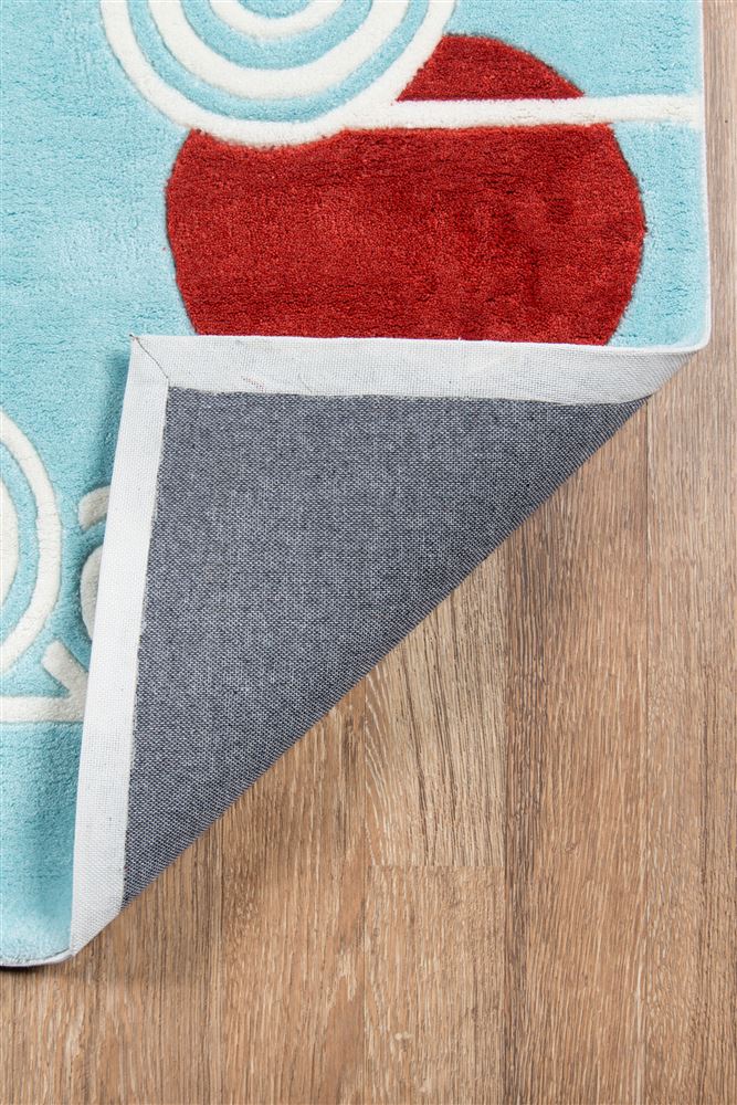 Contemporary LMOJULMJ20 Area Rug - Lil Mo Whimsy Collection 