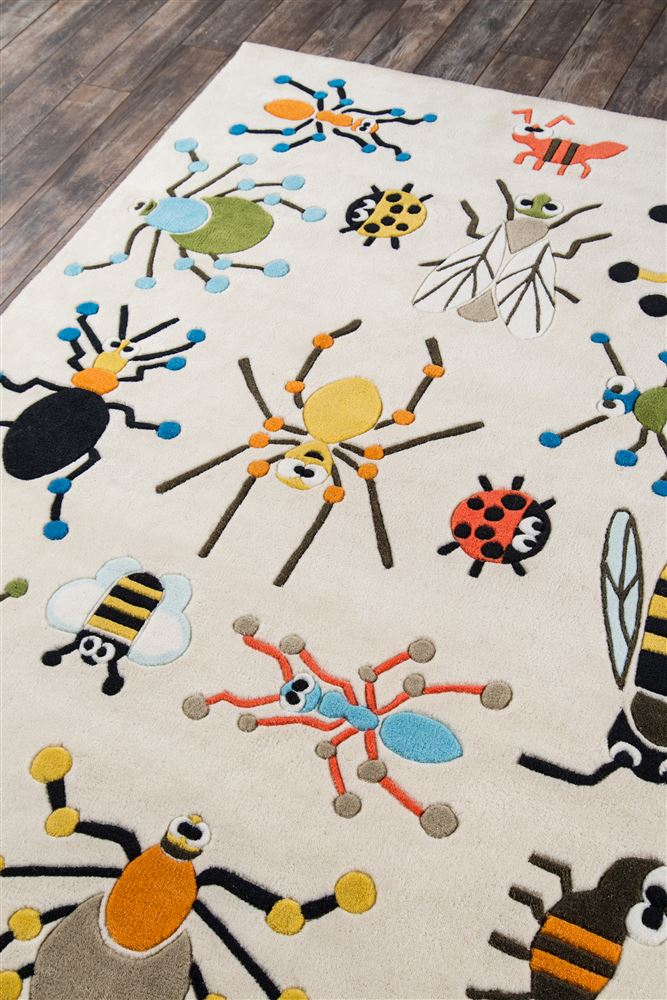 Contemporary LMOJULMJ35 Area Rug - Lil Mo Whimsy Collection 