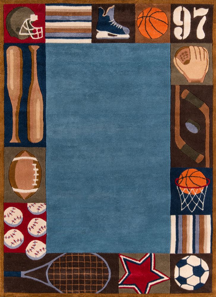 Contemporary Lmojulmj-4 Area Rug - Lil Mo Whimsy Collection 