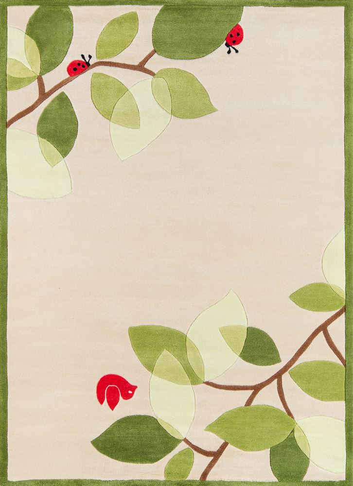 Contemporary Lmojulmj-6 Area Rug - Lil Mo Whimsy Collection 