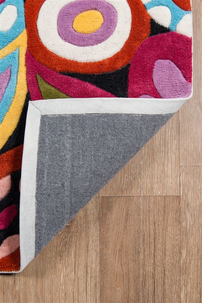 Contemporary LMOTWLMT-5 Area Rug - Lil Mo Hipster Collection 