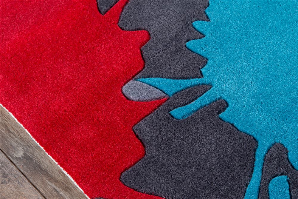 Contemporary LMOTWLMT-9 Area Rug - Lil Mo Hipster Collection 