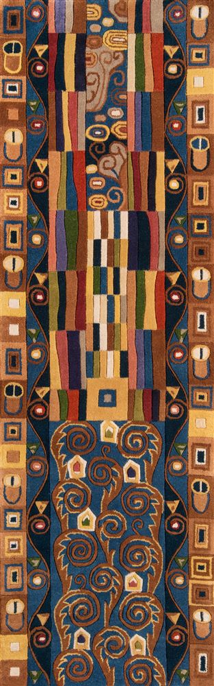 Contemporary NEWWANW-02 Area Rug - New Wave Collection 