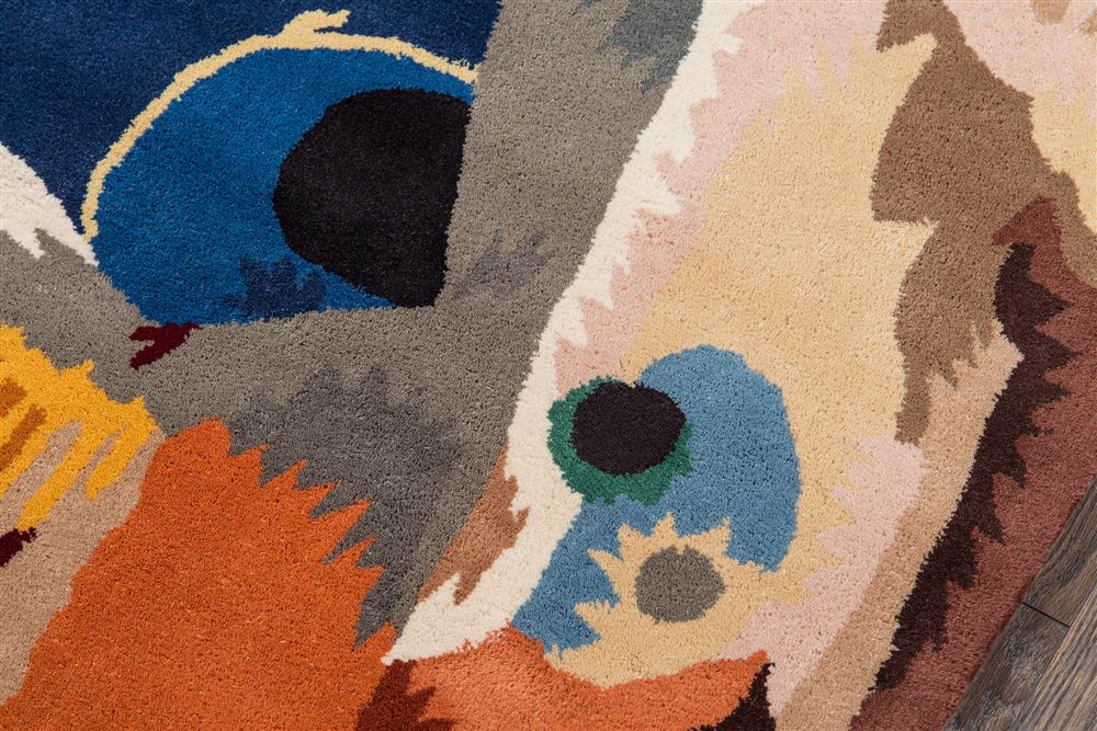 Contemporary NEWWANW-05 Area Rug - New Wave Collection 