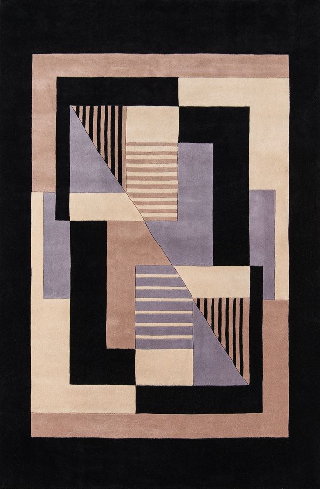 Contemporary Newwanw-06 Area Rug - New Wave Collection 