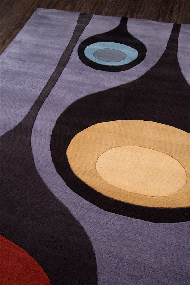 Contemporary NEWWANW129 Area Rug - New Wave Collection 