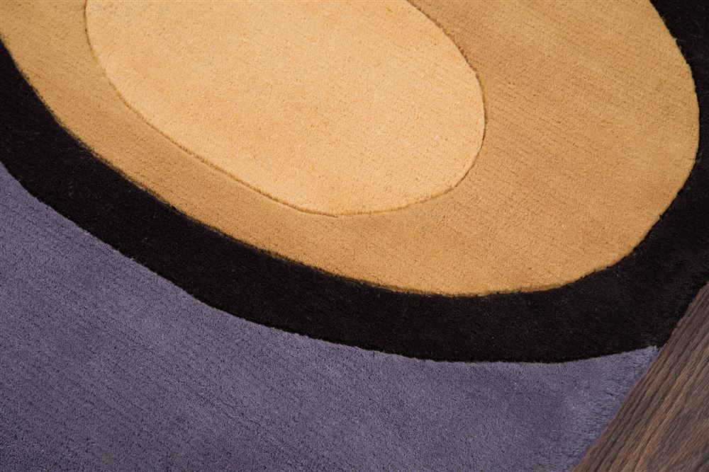 Contemporary NEWWANW129 Area Rug - New Wave Collection 