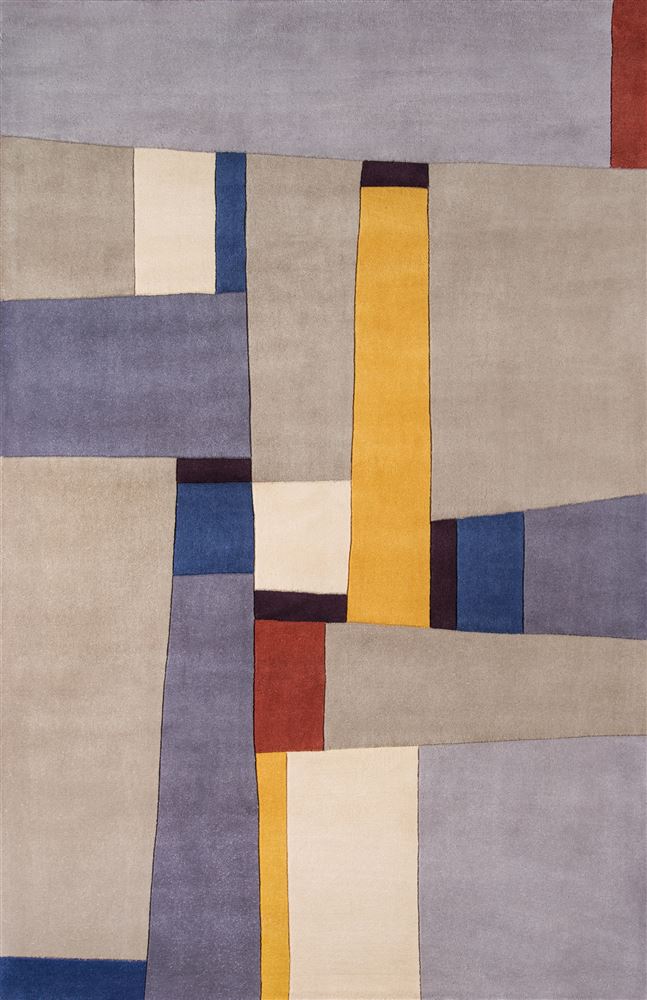 Contemporary NEWWANW-23 Area Rug - New Wave Collection 