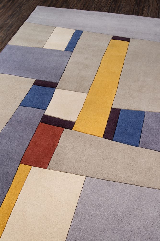 Contemporary NEWWANW-23 Area Rug - New Wave Collection 