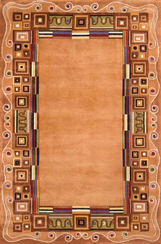 Contemporary Newwanw-34 Area Rug - New Wave Collection 