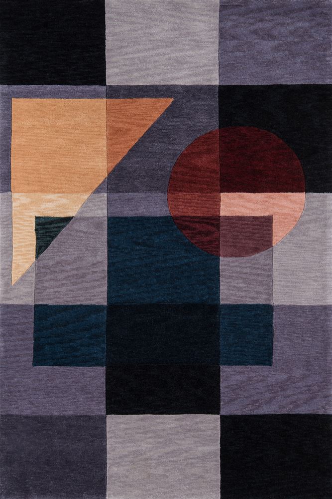 Contemporary NEWWANW-54 Area Rug - New Wave Collection 