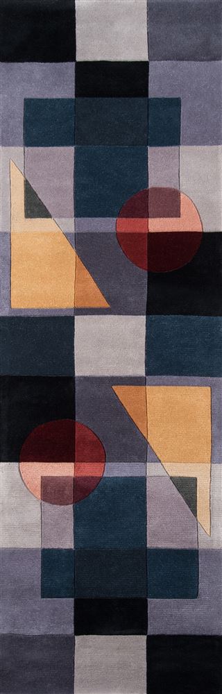 Contemporary NEWWANW-54 Area Rug - New Wave Collection 