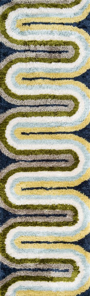 Modern RETRORET-2 Area Rug - Retro Collection 