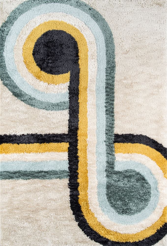 Modern Retroret-3 Area Rug - Retro Collection 