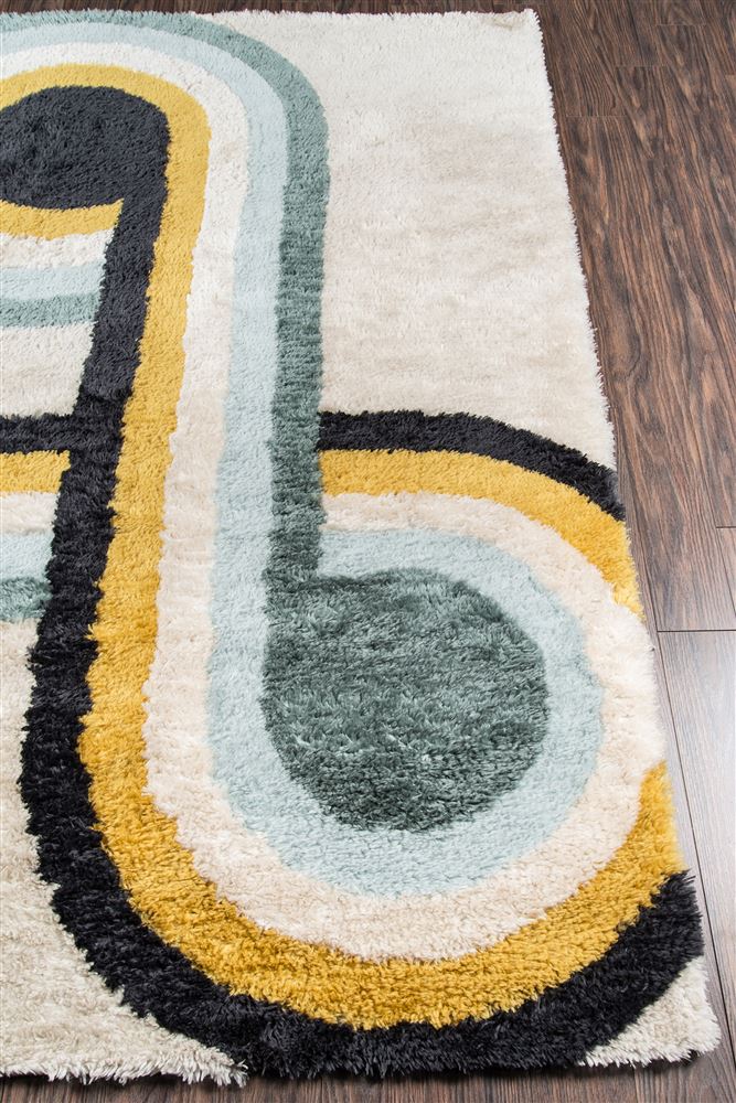 Modern RETRORET-3 Area Rug - Retro Collection 