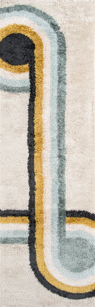 Modern RETRORET-3 Area Rug - Retro Collection 