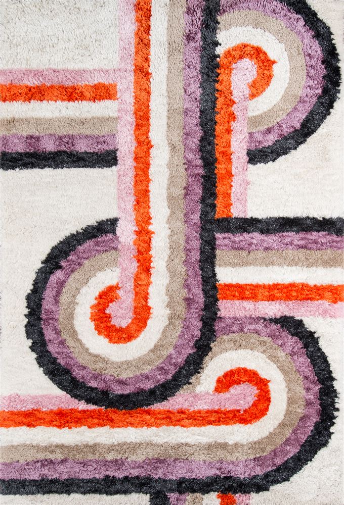 Modern Retroret-5 Area Rug - Retro Collection 