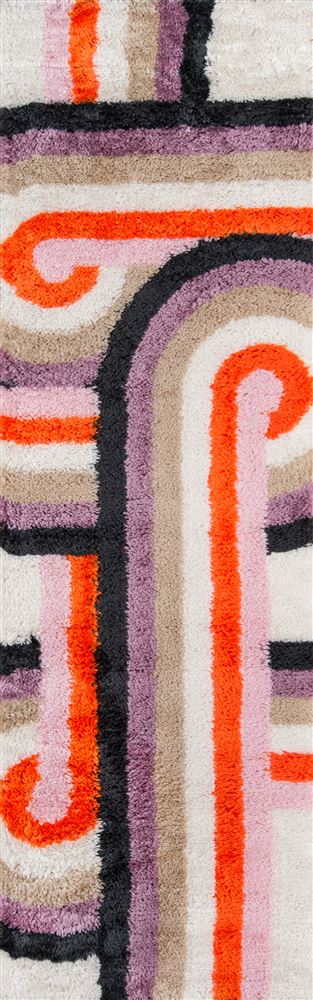 Modern RETRORET-5 Area Rug - Retro Collection 