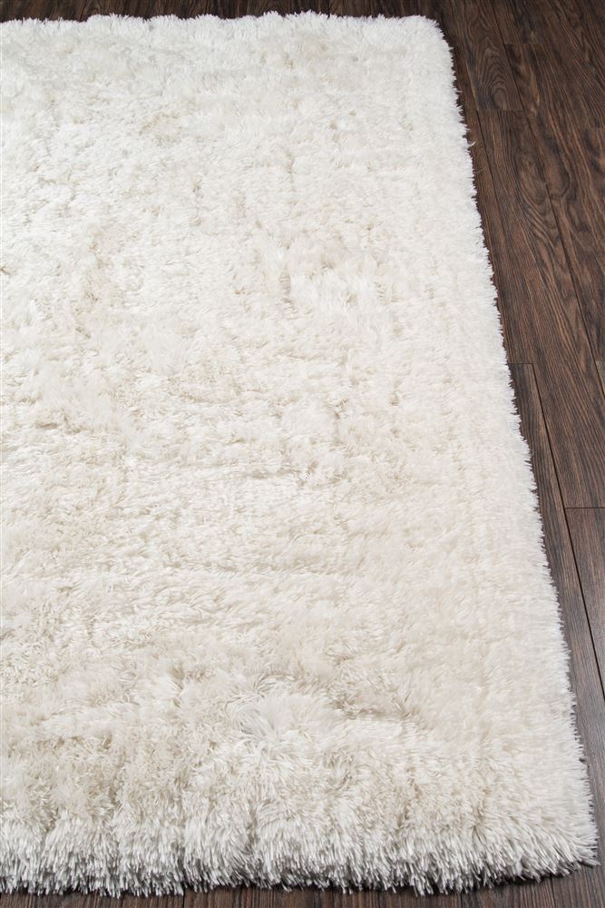 Contemporary SSHAGSS-01 Area Rug - Snow Shag Collection 